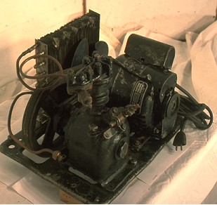 Coil spring condensing unit