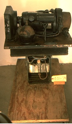 Refrigeration machine ‘Sunbeam’