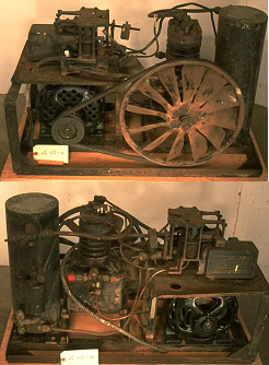 Refrigeration machine ‘iron frame’