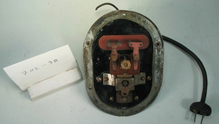 Refrigeration ‘silver dollar’ thermostat