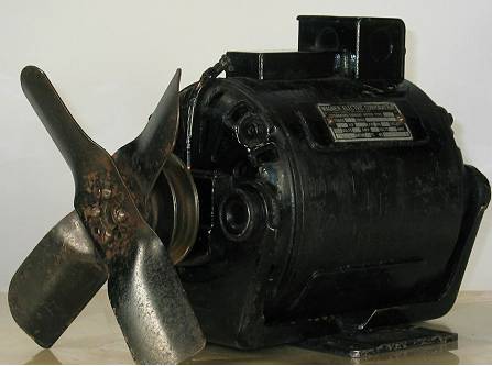 Repulsion induction 25 cycle motor ‘Wagner’